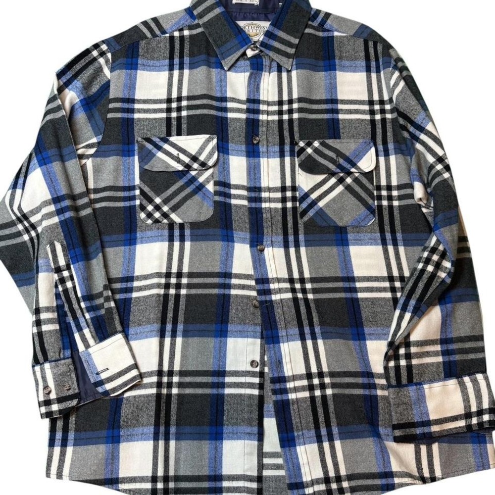 Northwest Territory Shirt Mens Large‎ Vintage Plaid Button Up 90s Skater